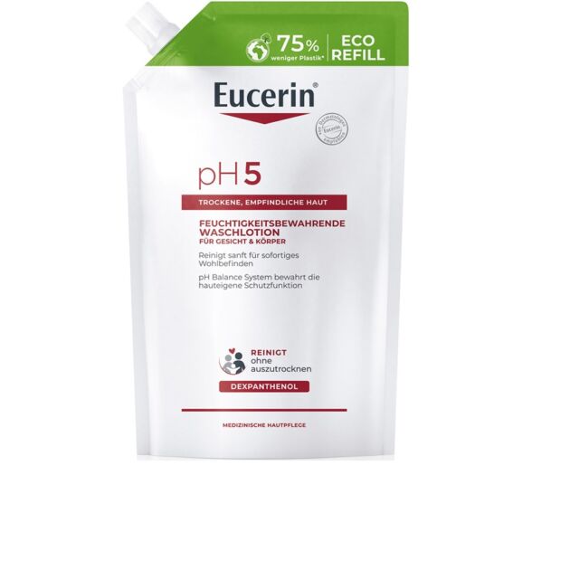 Eucerin pH5 Folyékony mosakodószer öko-utántöltő 750ml