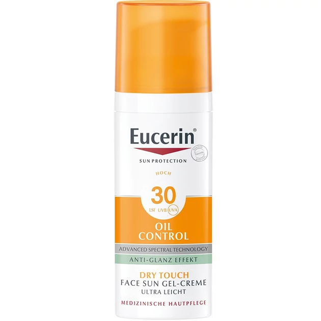 Eucerin Sun Oil Control napozó gél-krém arcra SPF30 50ml