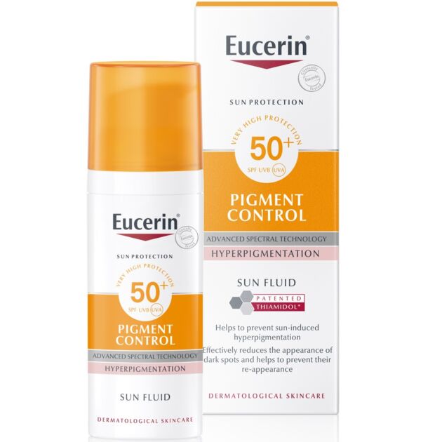Eucerin Sun Pigment Control napozókrém arcra SPF50+ 50ml