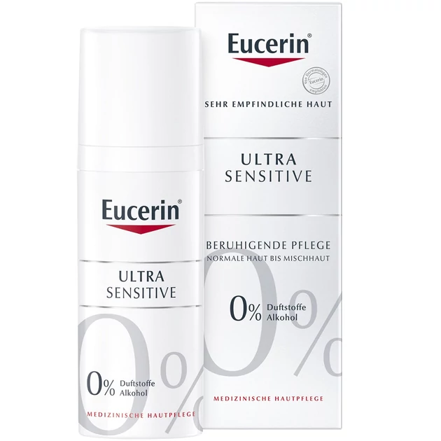 Eucerin UltraSensitive arcápoló normál, vegyes bőrre 50ml