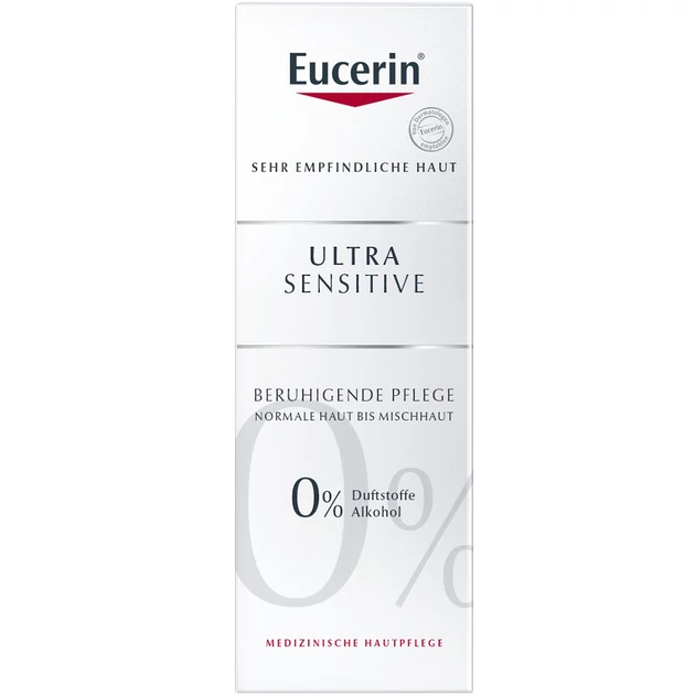 Eucerin UltraSensitive arcápoló normál, vegyes bőrre 50ml