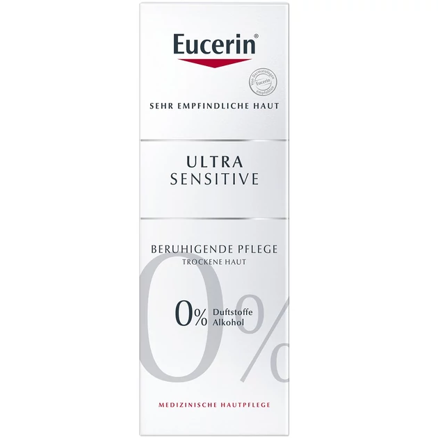 Eucerin UltraSensitive arcápoló száraz bőrre 50ml