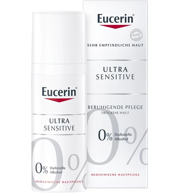 Eucerin UltraSensitive arcápoló száraz bőrre 50ml