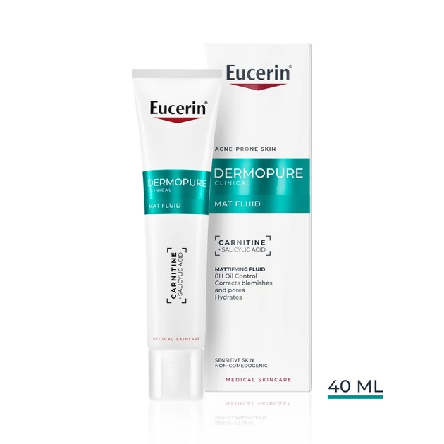 Eucerin DermoPure Clinical Mat Fluid - Mattító Fluid 50ml
