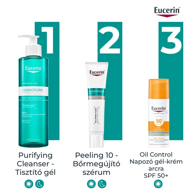 Eucerin DermoPure Clinical Peeling 10 - Bőrmegújító szérum 40ml