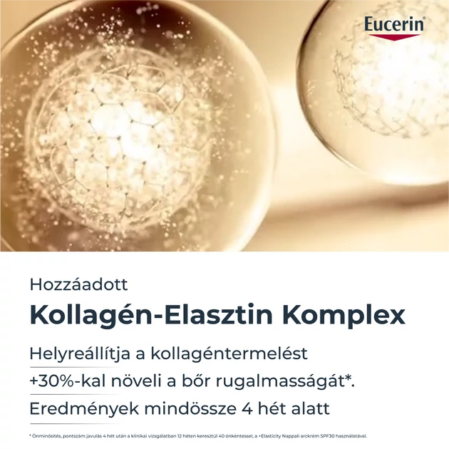 Eucerin Hyaluron-Filler + Elasticity bőrtömörséget regeneráló nappali arckrém Rose SPF30 50ml
