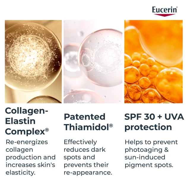 Eucerin Hyaluron-Filler + Elasticity bőrtömörséget regeneráló nappali arckrém Rose SPF30 50ml