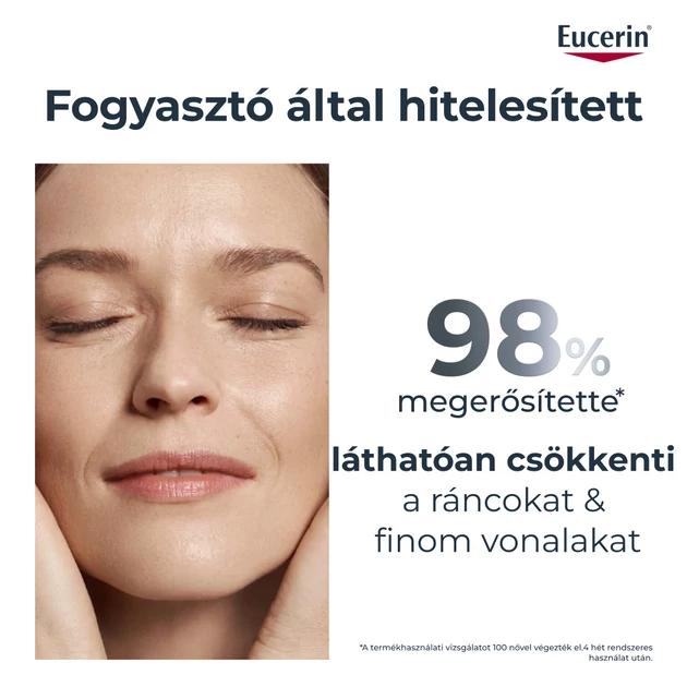 Eucerin Hyaluron-Filler Ráncfeltöltő nappali arckrém SPF30 öko utántöltő 50ml