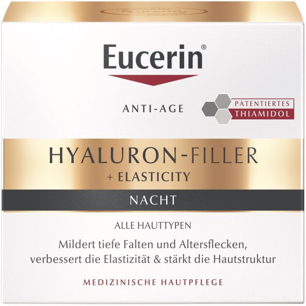 Eucerin Hyaluron-Filler + Elasticity Bőrtömörséget regeneráló éjszakai krém 50ml