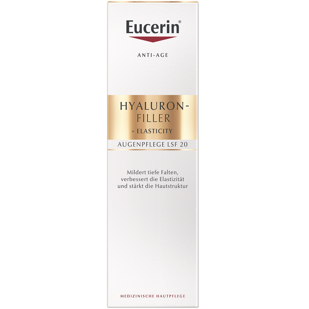 Eucerin Hyaluron-Filler + Elasticity Bőrtömörséget regeneráló szemránckrém 15ml