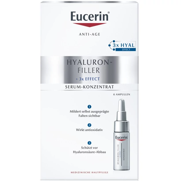 Eucerin Hyaluron-Filler Ráncfeltöltő szérum 6x5ml