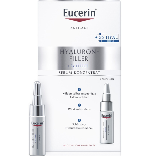 Eucerin Hyaluron-Filler Ráncfeltöltő szérum 6x5ml
