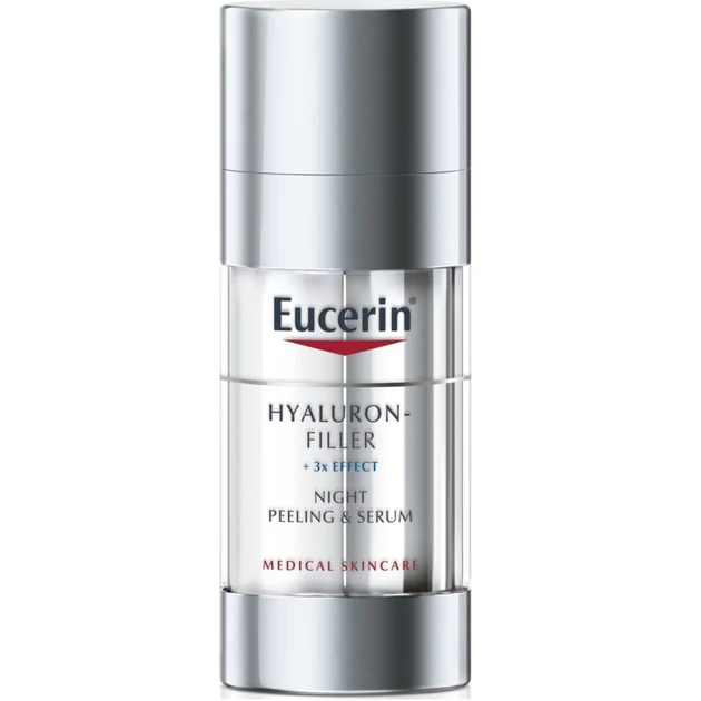 Eucerin Hyaluron-Filler Éjszakai Peeling és Szérum 2x15ml