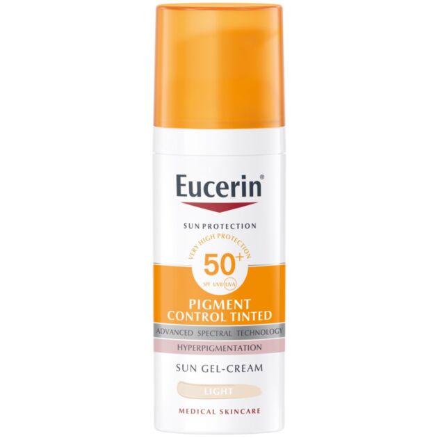 Eucerin Sun Pigment Control színezett napozókrém arcra light SPF50+ 50ml