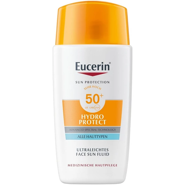 Eucerin Sun Hydro-Protect ultra könnyű napozó fluid arcra SPF50+ 50ml