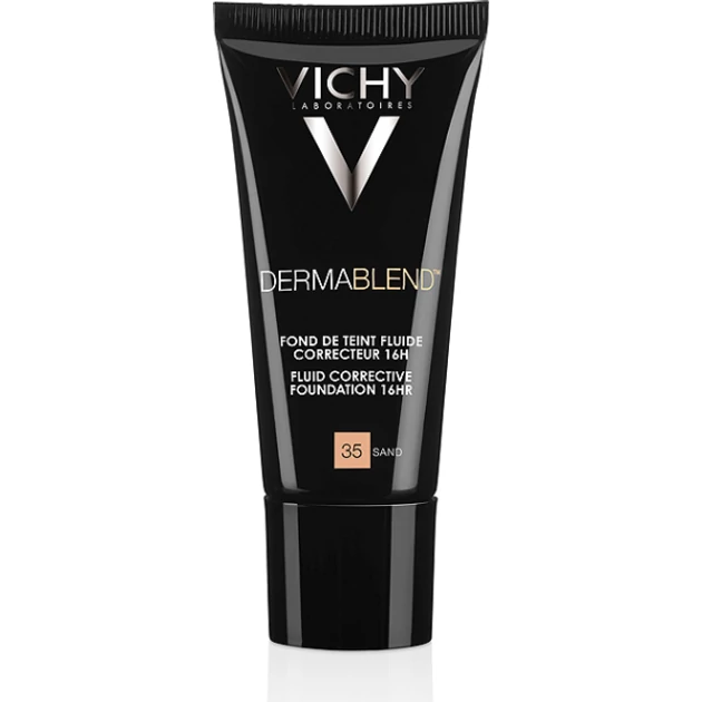 Vichy Dermablend fluid korrekciós alapozó 35 Sand 16H érzékeny bőrre SPF35 30ml