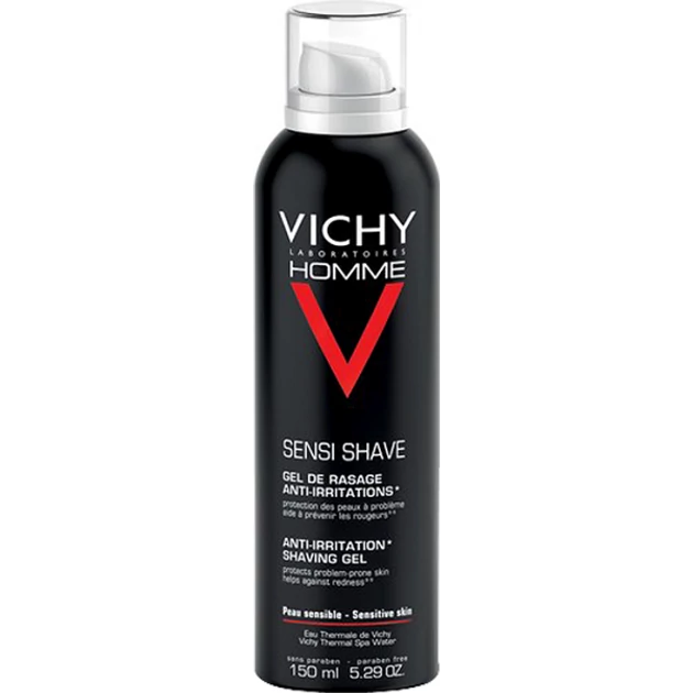 Vichy Homme borotvagél érzékeny vagy problémás bőrre 150 ml