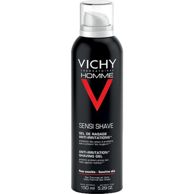 Vichy Homme borotvagél érzékeny vagy problémás bőrre 150 ml