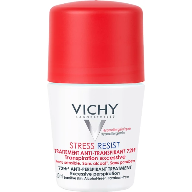 Vichy dezodor Stress Resist 72 órás izzadsászabályozó golyós dezodor 50 ml