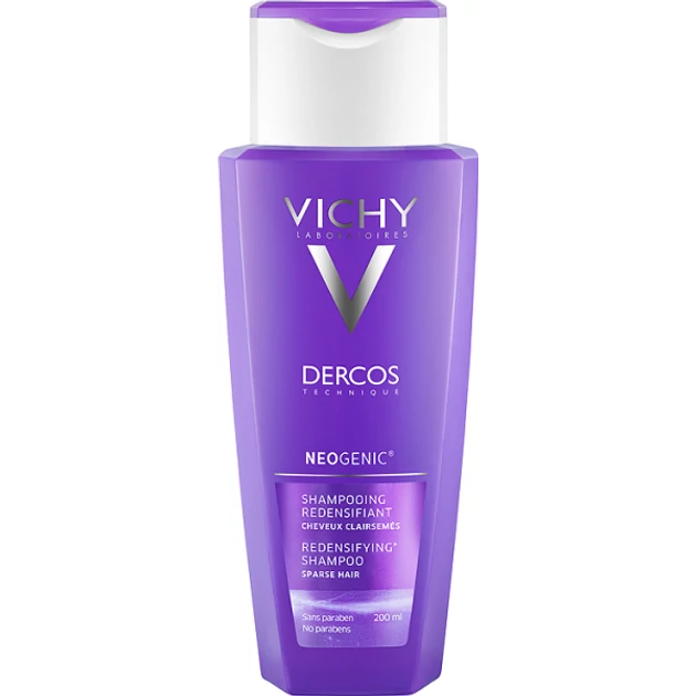 Vichy Dercos Neogenic sampon a sűrűbb hajért 200 ml