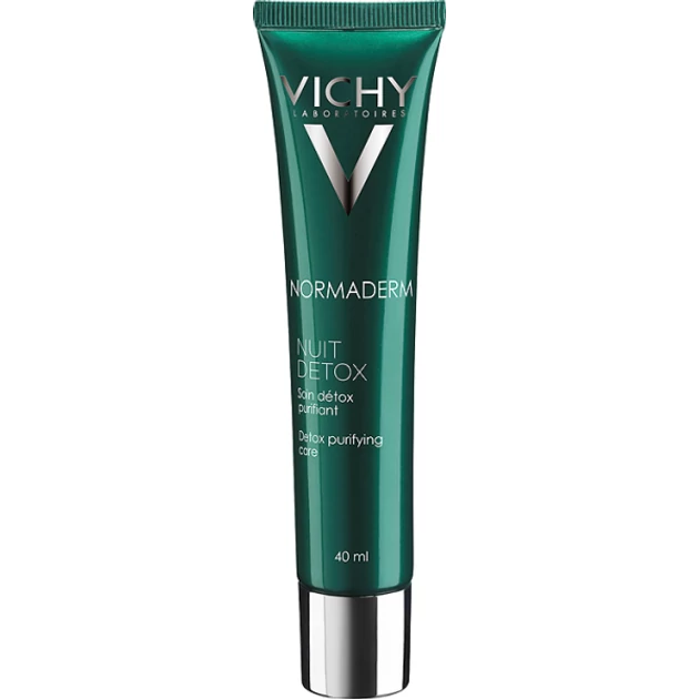 Vichy Normaderm Night Detox éjszakai arcápoló problémás bőrre 40 ml