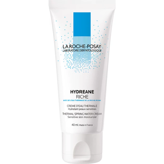 La Roche-Posay Hydreane Riche termálvíz alapú hidratáló arckrém érzékeny bőrre 40 ml