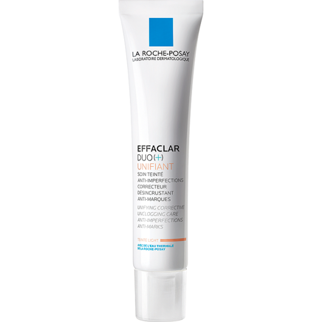La Roche-Posay Effaclar Duo(+) Light színezett arcápoló krém 40 ml