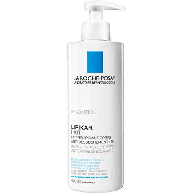 La Roche-Posay Lipikar testápoló tej 400 ml