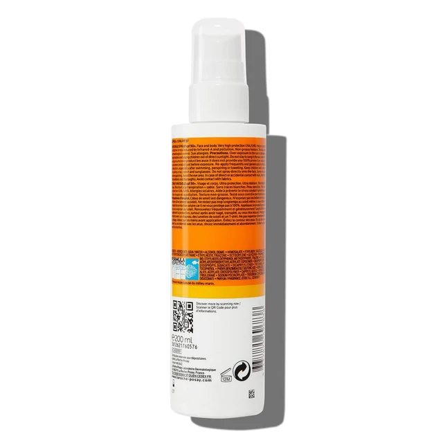 La Roche-Posay Anthelios Shaka Spray SPF50+ 200ml