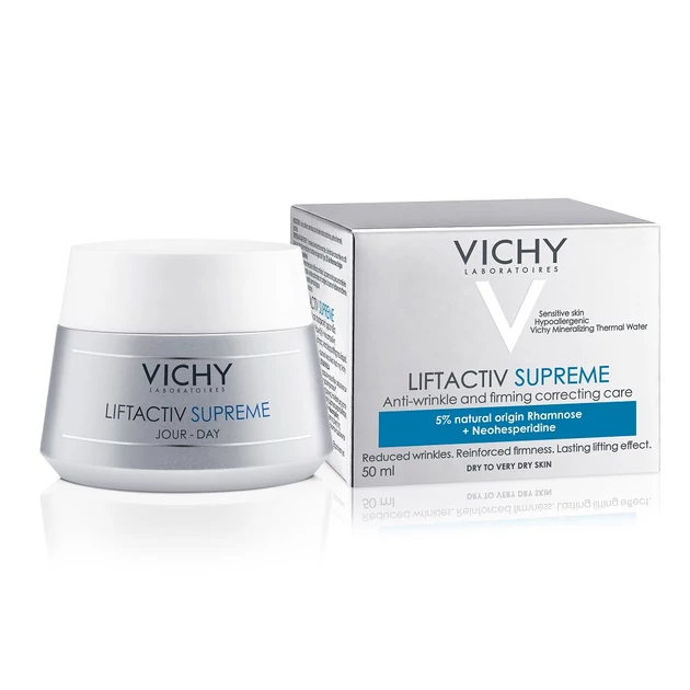 Vichy Liftactiv Supreme ránctalanító és feszesítő arckrém száraz, nagyon száraz arcbőrre