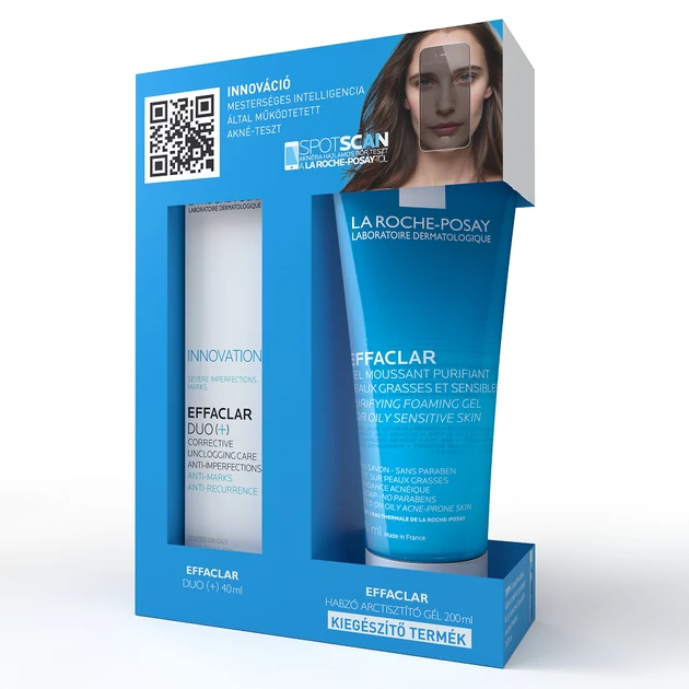 La Roche-Posay Effaclar Duo [+] krém + ajándék Effaclar gél