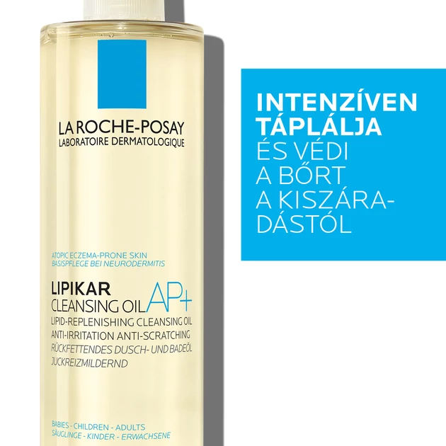 La Roche-Posay Lipikar Tusfürdő Lipidpótló Olaj AP+ 400ml