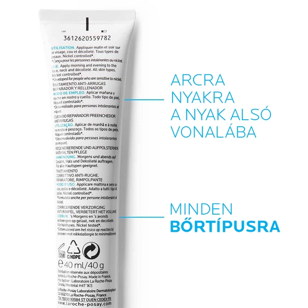 La Roche-Posay HYALU B5 Rich ránctalanító arcápoló