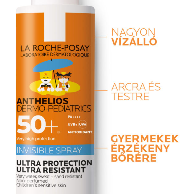 La Roche-Posay Anthelios Dermo-Pediatrics Gyermek Shaka Spray SPF50+ 200ml