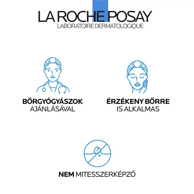 La Roche-Posay Effaclar habzó arctisztító gél 200 ml