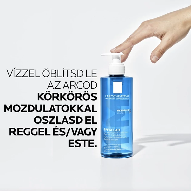 La Roche-Posay Effaclar habzó arctisztító gél 400 ml