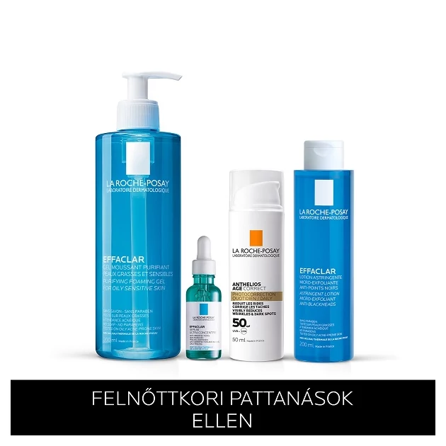 La Roche-Posay Effaclar Program Felnőttkori pattanások ellen