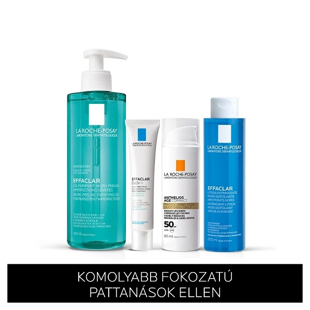 La Roche-Posay Effaclar Program Komolyabb fokozatú pattanások ellen