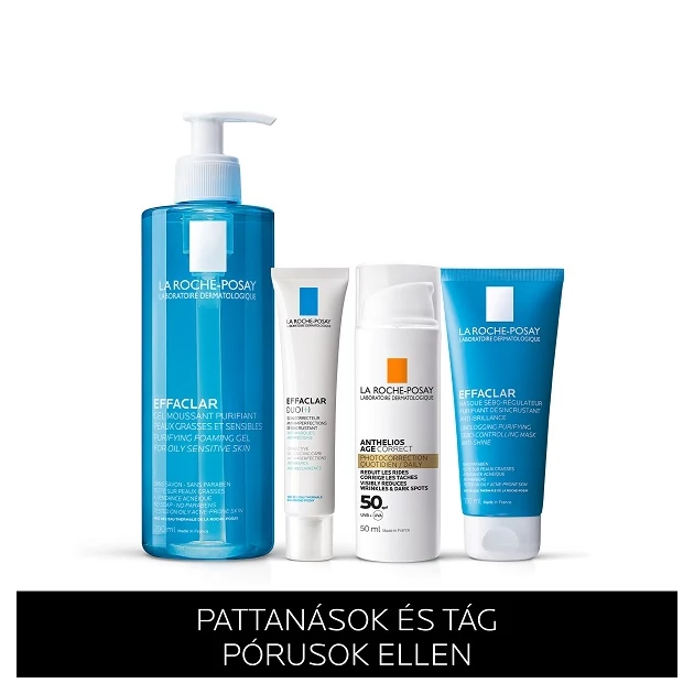 La Roche-Posay Effaclar Program Pattanások és tág pórusok ellen