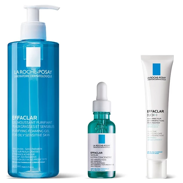 La Roche-Posay Effaclar Program Hormonok okozta felnőttkori akné ellen (25 év felett)