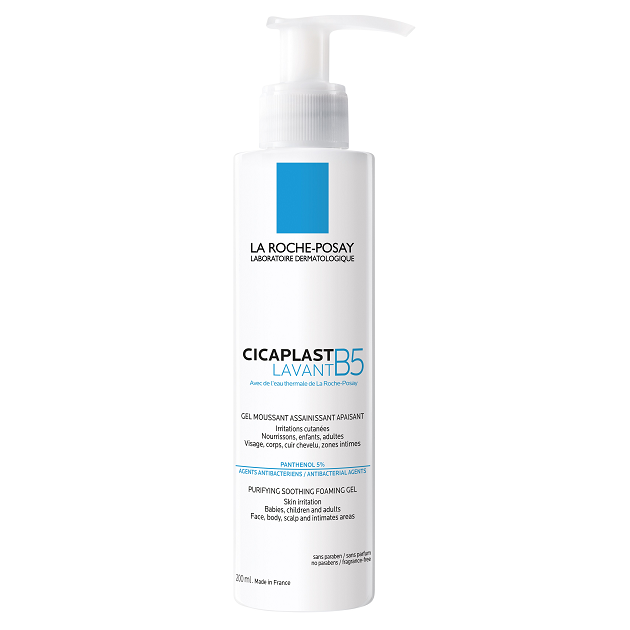 La Roche-Posay Cicaplast Lavant B5 Tisztító bőrnyugtató habzó gél 200ml