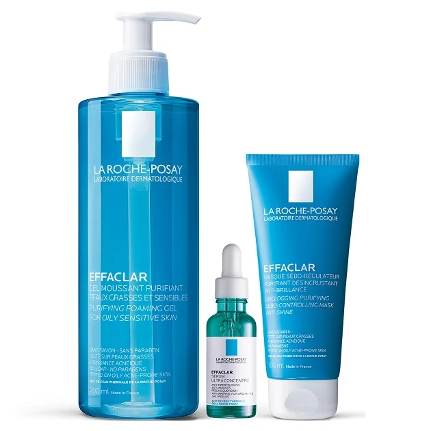 La Roche-Posay Effaclar Program Felnőttkori aknéra hajlamos és zsíros bőr ellen