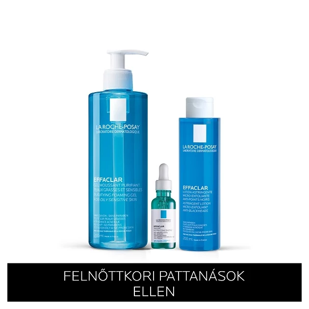 La Roche-Posay Effaclar Program Felnőttkori pattanások ellen