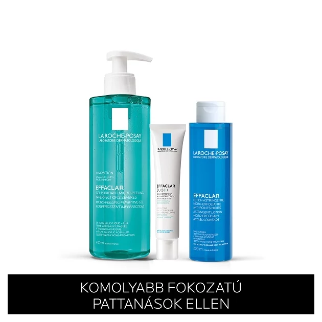 La Roche-Posay Effaclar Program Komolyabb fokozatú pattanások ellen