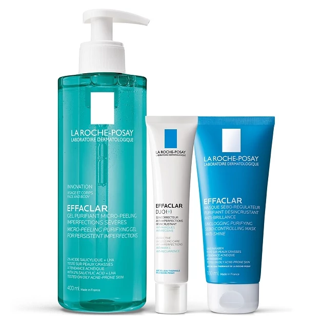 La Roche-Posay Effaclar Program Komolyabb fokozatú pattanások és tág pórusok ellen
