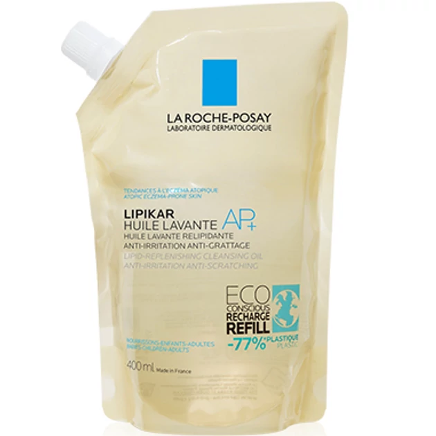 La Roche-Posay Lipikar Tusfürdő Olaj AP+ újratöltő 400ml