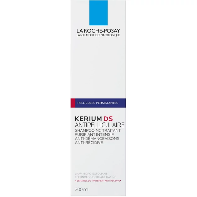 La Roche-Posay Kerium DS korpásodás elleni mikrohámlasztó intenzív sampon ápolás 200ml