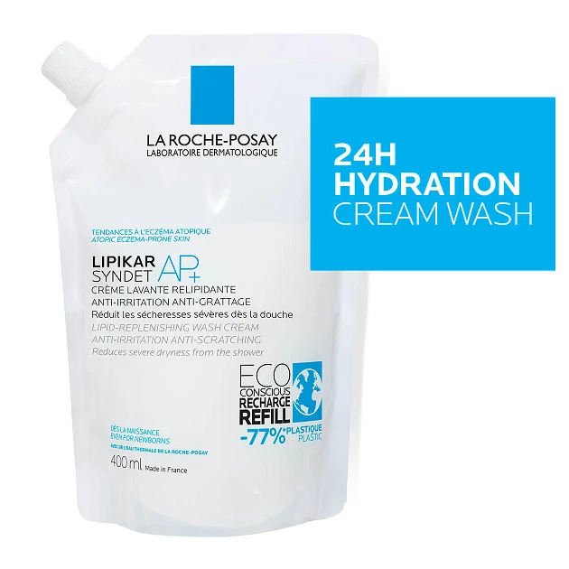 La Roche-Posay Lipikar Syndet AP+ újratöltő 400ml