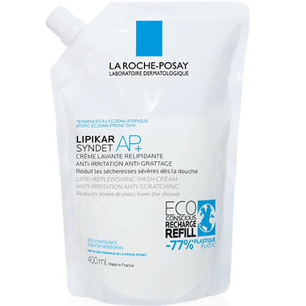 La Roche-Posay Lipikar Syndet AP+ újratöltő 400ml