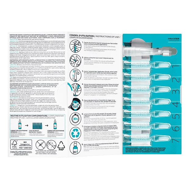 La Roche-Posay HYALU B5 ampullák 7x2ml